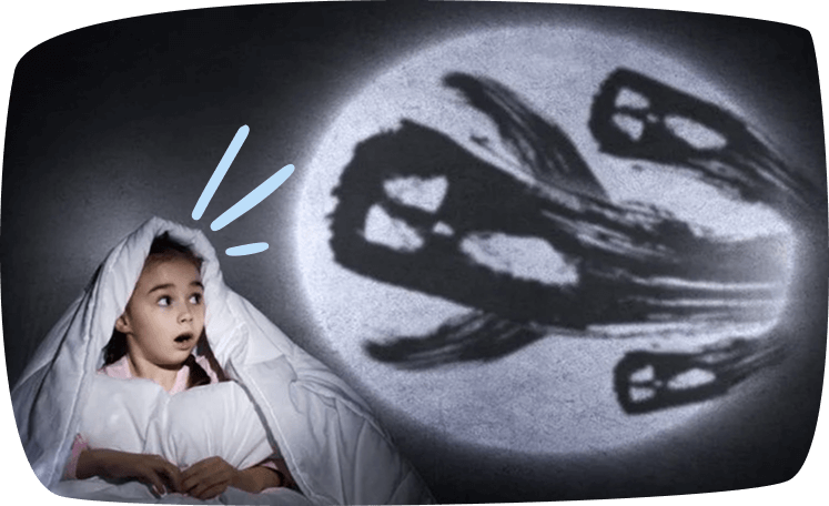 10 sposobów, jak pomóc dziecku pokonać strach przed potworami przed snem